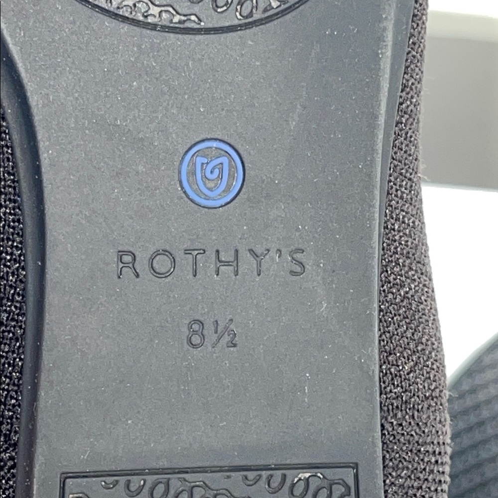 Rothy's The Flat Black textile ballet flats - Picture 3 of 10